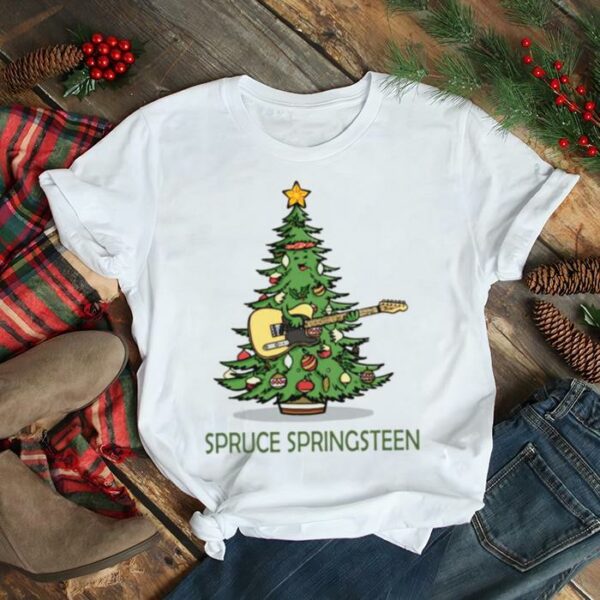 Springsteen Spruce Being A Christmas Tree shirt