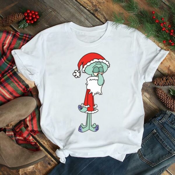 Squidward Santa Spongebob Christmas shirt