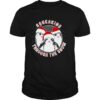 Star Wars Porg squeaking through the snow Christmas shirt