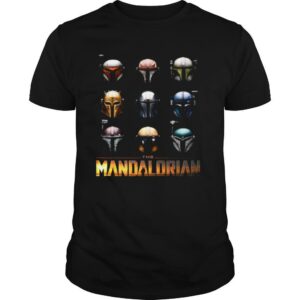 Star Wars The Mandalorian Helmet Box Up shirt