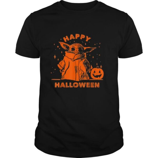 Star Wars The Mandalorian The Child Happy Halloween Baby Yoda shirt