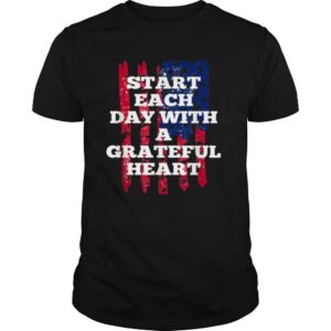 Start Each Day With A Grateful Heart Christmas shirt