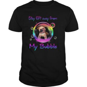 Stay 6ft Away From My Bubble Brussels Griffon Dog shirt