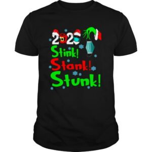 Stink Stank Stunk Funny Grinch Holiday Christmas shirt