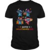 Stitch Disney Halloween And Merry Christmas Happy Hallothanksmas shirt