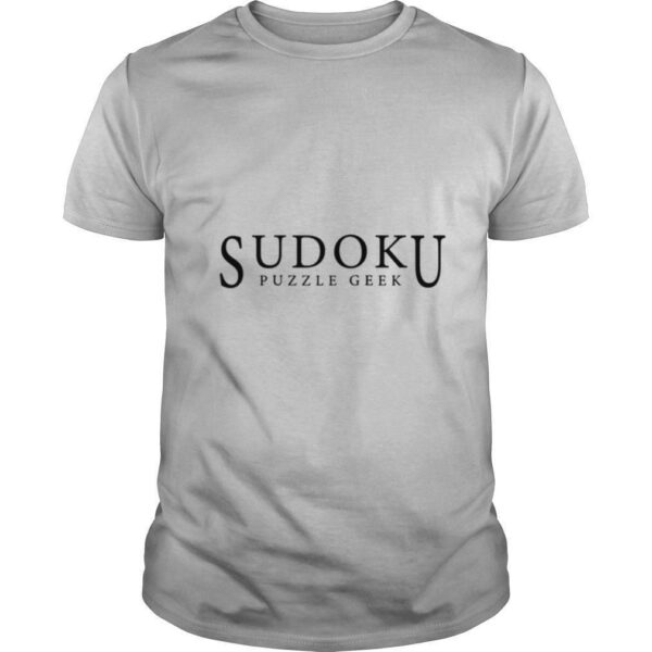 Sudoku Puzzle Geek shirt