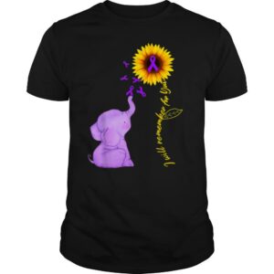 Sunflower Alzheimer Awareness shirt I Will Remember For You T Shirt