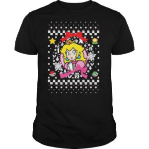 Super mario bros princess ugly merry christmas shirt