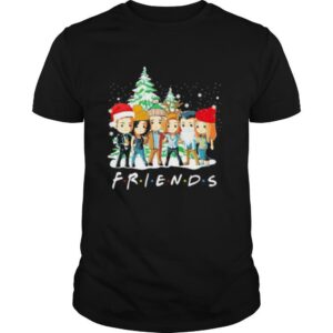 Supernatural Christmas friends shirt