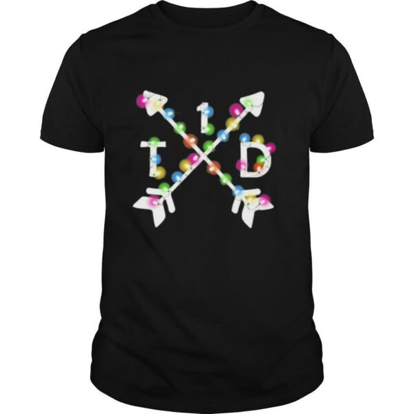 T1D Lighting Arrows Christmas Diabetes 2020 shirt