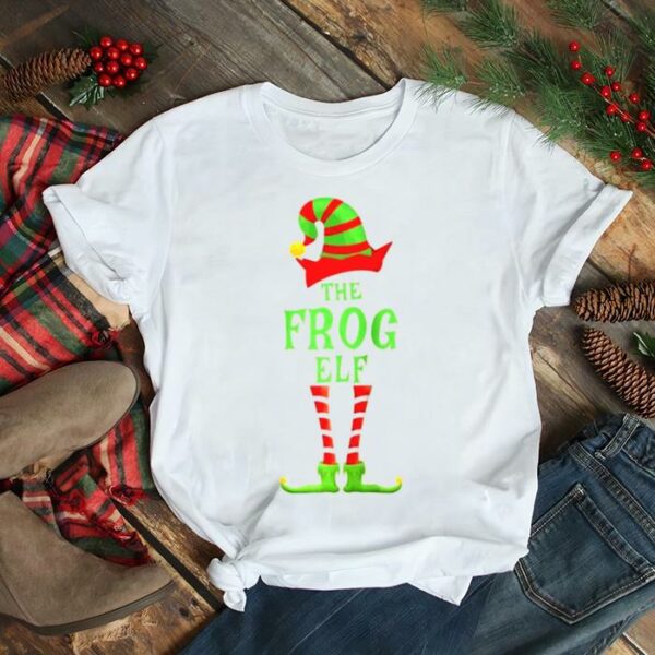 THE FROG Elf Christmas Novelty Family Christmas Pajama Party Shirt