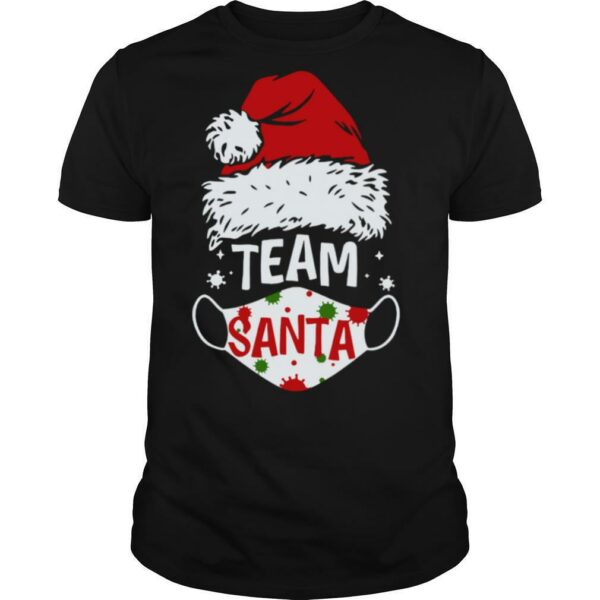 Team Santa Face Mask Christmas 2020 Cost shirt