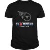 Tennessee Titans Afc South Division Champions January 3 2021 shirt