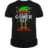 The Gamer Elf Matching Family Group Christmas shirt