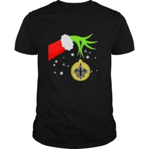 The Grinch Christmas Ornament New Orleans Saints shirt