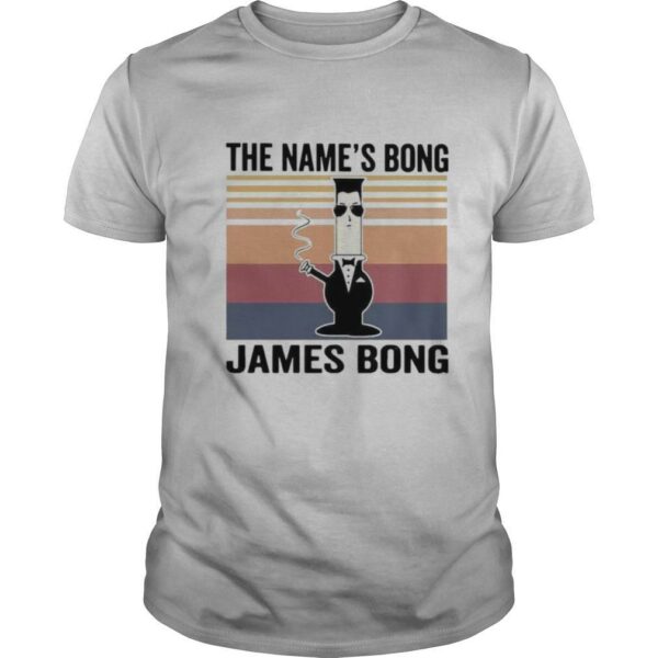 The Name’s Bong James Bong Vintage shirt