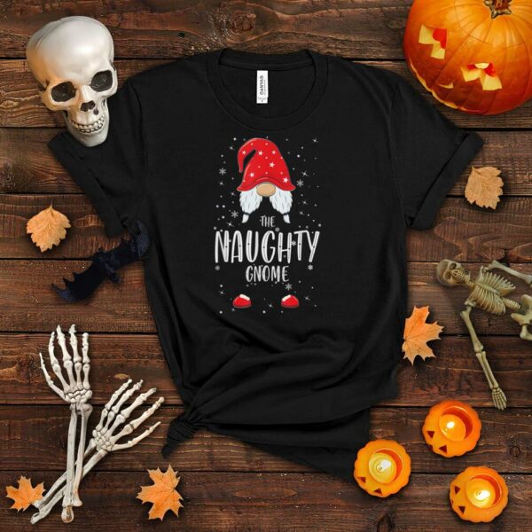 The Naughty Gnome Family Christmas Pajama Naughty Gnome T Shirt