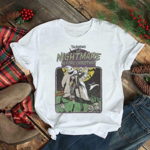 The Nightmare Before Christmas Halloween Tim Burton T shirt