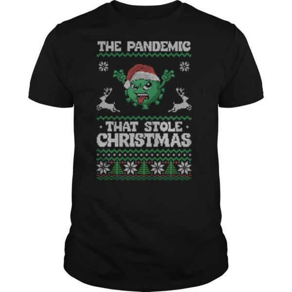 The Pandemic That Stole Christmas Hat Santa shirt