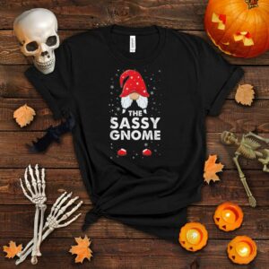 The Sassy Gnome Family Christmas Pajama Sassy Gnome T Shirt