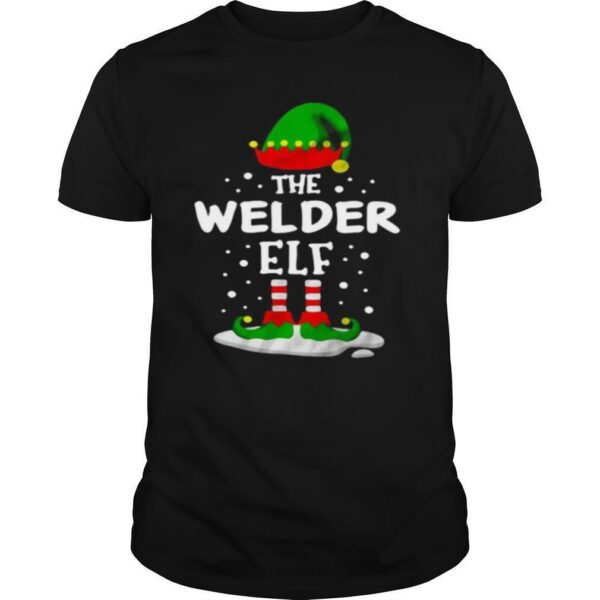 The Welder Elf Merry Christmas shirt