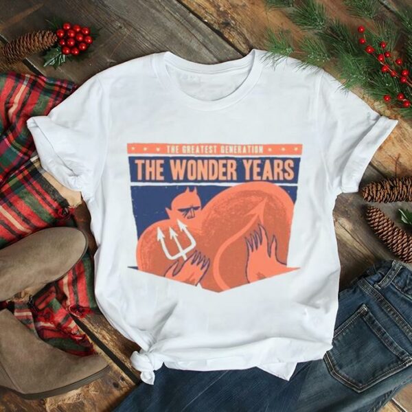 The Wonder Years The Greatest Generation 2023 Tour T Shirt