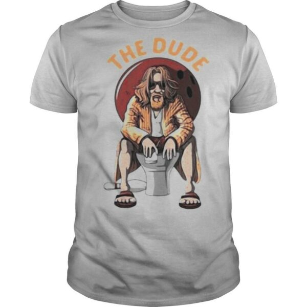 The dude big lebowski bathroom bowling shirt