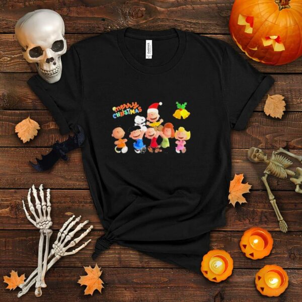 The peanut Snoopy and friends merry Christmas shirt