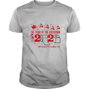The year of the lockdown 2020 RegisteredNurse Christmas shirt