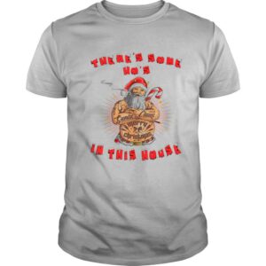 There’s Some Hos In this House Funny Christmas Santa Claus shirt