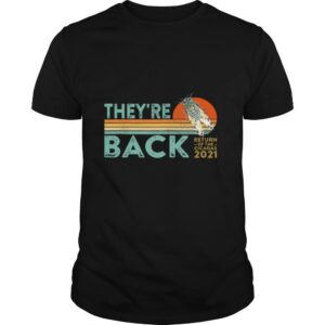 They’re Back Return Of The Cicadas 2021 Vintage Retro shirt