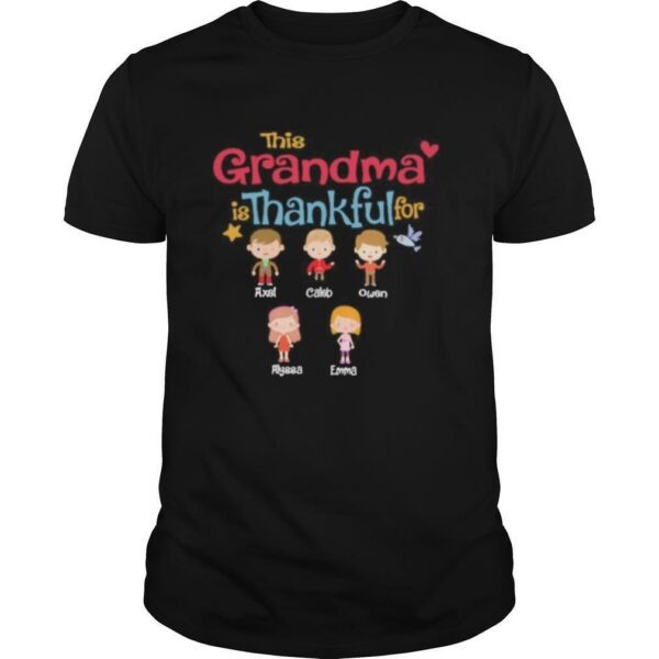 This Grandma Is Thankful For shirt