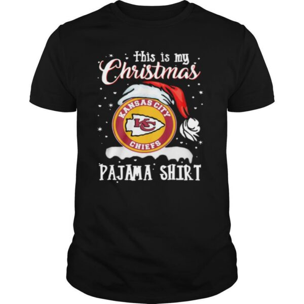 This Is My Christmas Kansas City Chiefs Pajama shirt