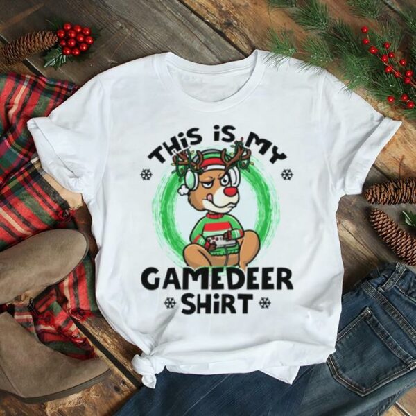 This Is My Christmas Reindeer Official Gaming Shirt shirt