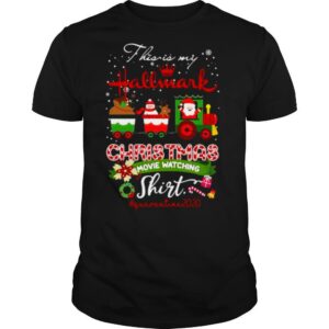 This Is My Hallmark Movie Christmas Watching Quarantined 2020 shirt