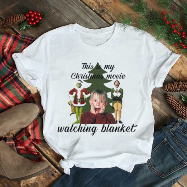 This is my Christmas Movie Watching Blanket 2022 shirt