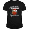 This is my Christmas Pajama Basketball Santa shirt