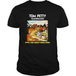 Tom petty and the heartbreakers into the great wide open shirt