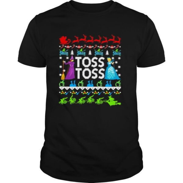 Toss toss Witch Merry Christmas shirt