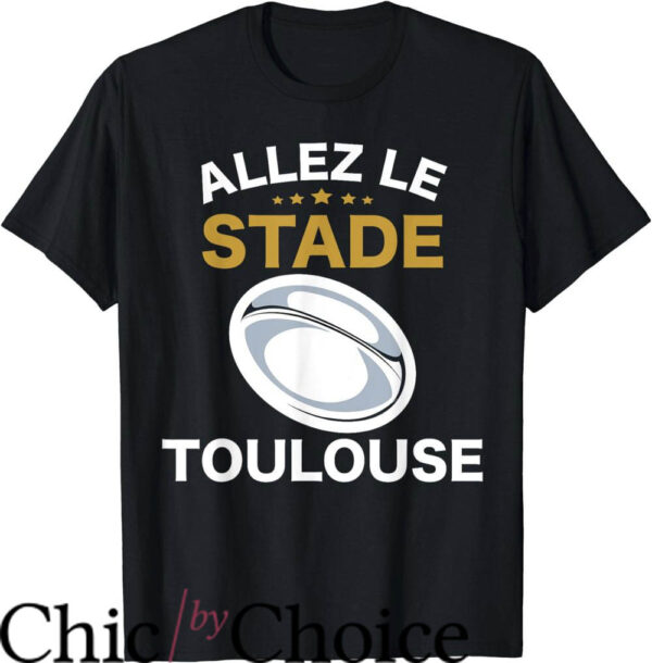 Toulouse Rugby T-Shirt Allez The 5 Star Stadium 2022 Supporter