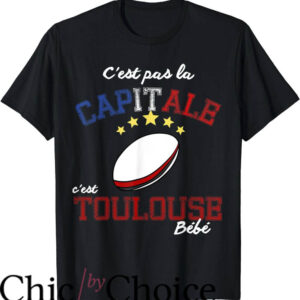 Toulouse Rugby T-Shirt C’est Pas La Capitale Toulouse