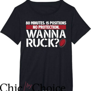 Toulouse Rugby T-Shirt Rugby Wanna Ruck