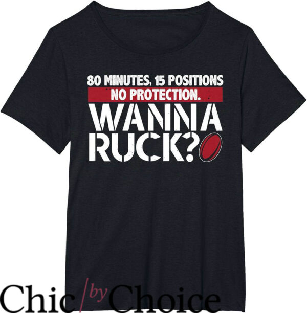 Toulouse Rugby T-Shirt Rugby Wanna Ruck