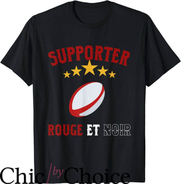 Toulouse Rugby T-Shirt Toulouse Rugby Supporter 5 Stars