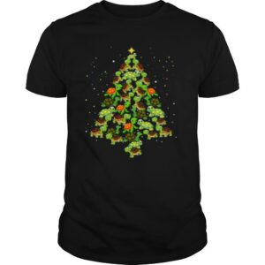 Turtles Tree Merry Christmas shirt