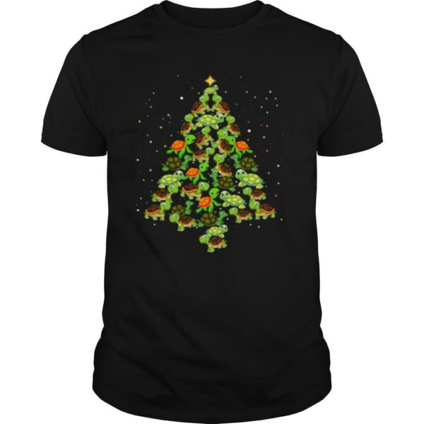 Turtles Tree Merry Christmas shirt