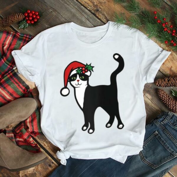 Tuxedo Black Cat Christmas shirt