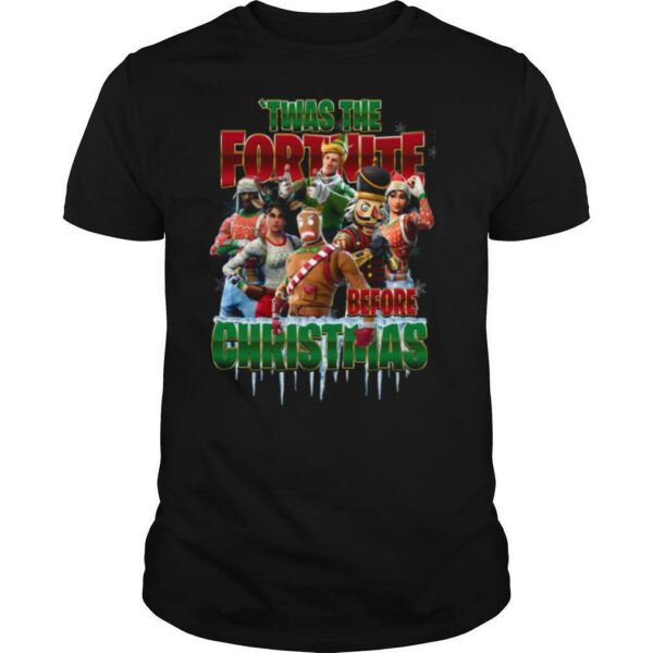 Twas The Fortnite Before Christmas shirt