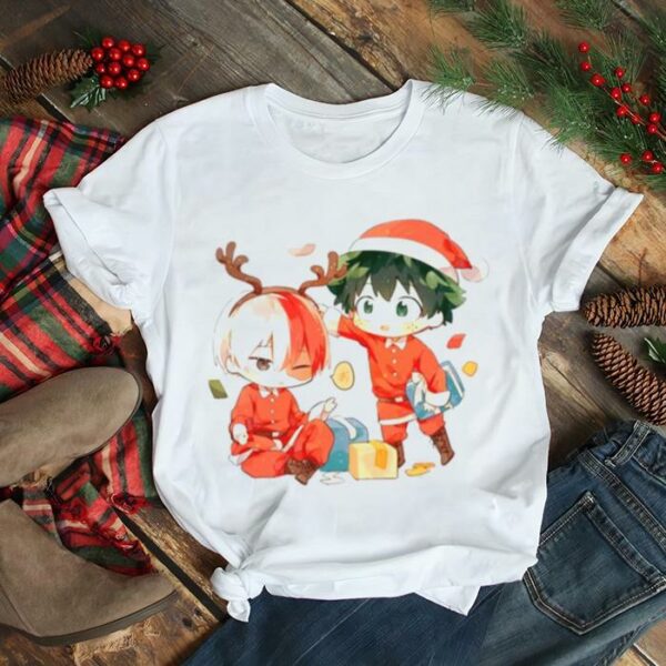 Two Friends Anime Chibi Christmas Hunter X Hunter Animation shirt