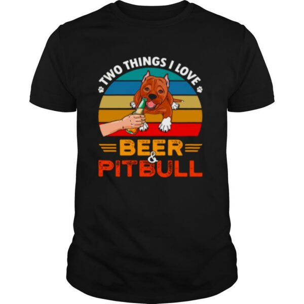 Two Things I Love Beer 2021 Vintage shirt